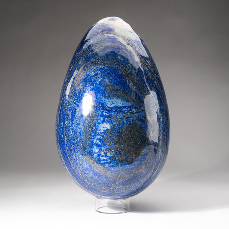 Genuine Museum Quality Lapis Lazuli Egg // 52 lb