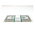 1976 Small Size $2 Federal Reserve Notes // BEP $200 Pack of 100 Sequential Serial Number Notes