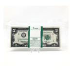 1976 Small Size $2 Federal Reserve Notes // BEP $200 Pack of 100 Sequential Serial Number Notes