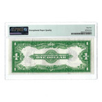 1923 $1 Large Size Silver Certificate // FR238 // Woods-White // PMG Certified AU55 EPQ