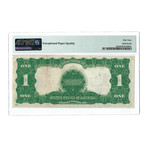 1899 $1 Large Size Silver Certificate // FR233 // Teehee-Burke // PMG Certified AU53 EPQ