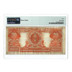 1922 $20 Large Size Gold Certificate // FR1187 // Speelman-White // PMG Certified XF40