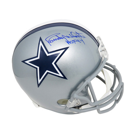 Randy White // Signed Riddell Replica Helmet // Dallas Cowboys // "HOF'94" Inscription
