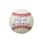 Ed Howard // Signed Rawlings Official MLB Baseball // "Cubs 2020 #1 Pick" Inscription