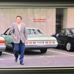 Seinfeld // Kramer's Chevy Impala License Plate Collage // Framed