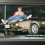 "Risky Business" Tom Cruise's 1979 Porsche 928 // Movie Car License Plate // Framed Collage