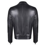 Vulcan Leather Jacket // Black (L)
