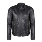 Amulius Leather Jacket // Black (S)
