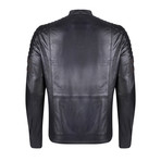 Italus Leather Jacket // Black (M)
