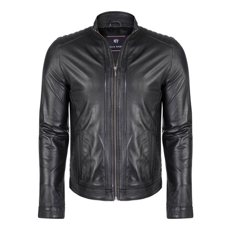 Consus Leather Jacket // Black (XL)