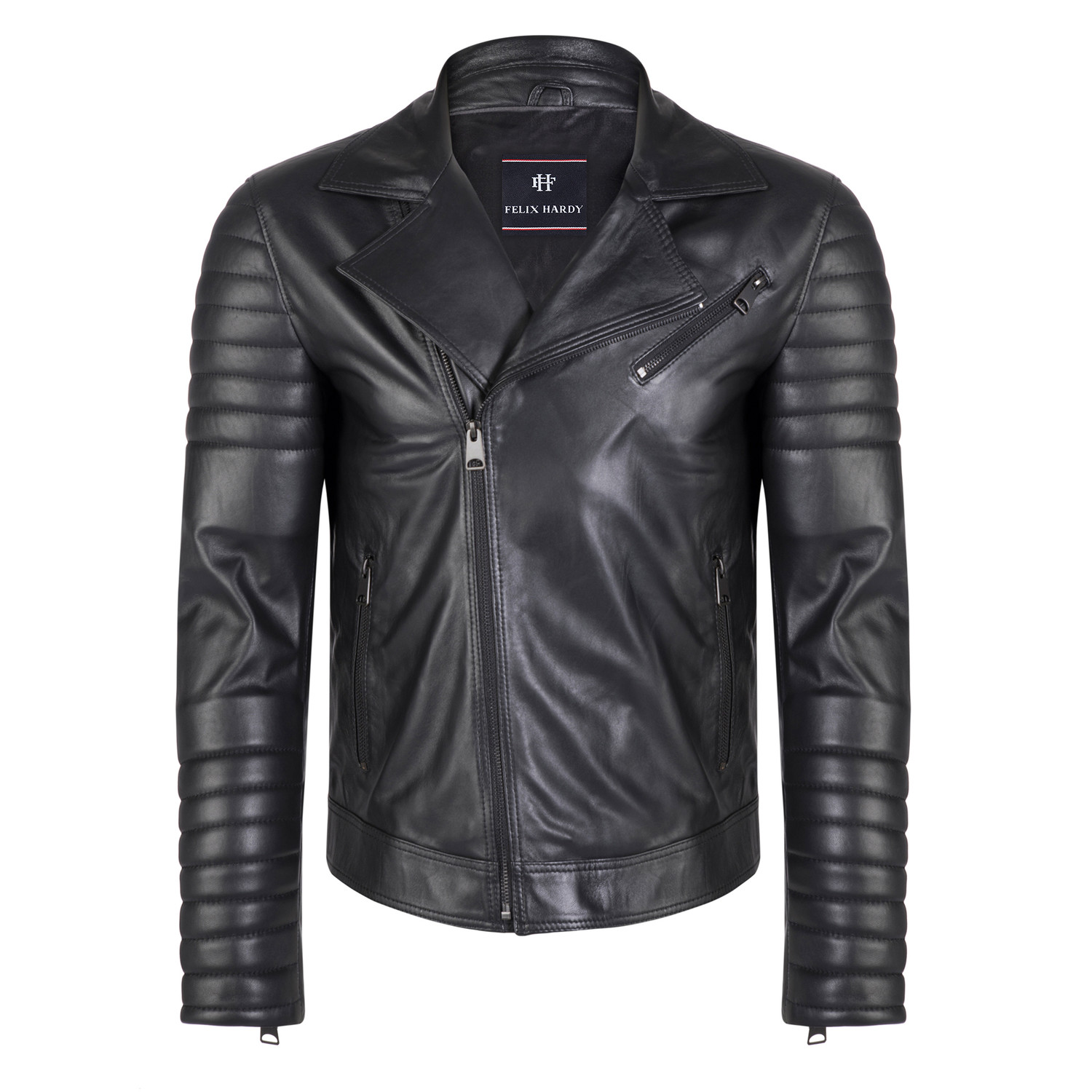 Vulcan Leather Jacket // Black (3XL) - Felix Hardy Leather Jackets ...