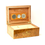 Cuervo Y Sobrinos Robusto Churchill Day Date Yalta Automatic // 2810.1YG