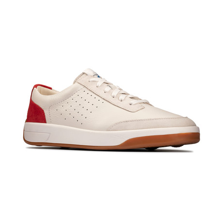 Clarks // Hero Air Lace // White + Red (US: 7)