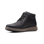 Clarks Unstructured // Un Larvik Top 2 // Black Leather (US: 8)