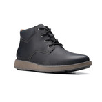 Clarks Unstructured // Un Larvik Top 2 // Black Leather (US: 8)