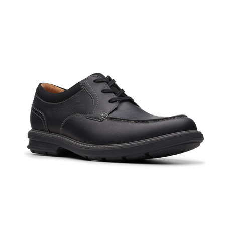 Clarks Collection // Rendell Walk // Black Leather (US: 7)