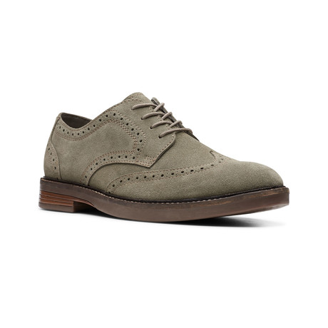 Clarks Collection // Paulson Wing // Olive Suede (US: 7)