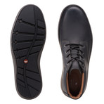 Clarks Unstructured // Un Larvik Top 2 // Black Leather (US: 8)