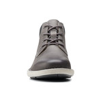 Clarks Unstructured // Un Larvik Top 2 // Gray Leather (US: 7)