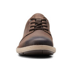 Clarks Unstructured // Un Larvik Lace 2 // Brown Leather (US: 11)