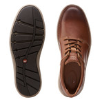 Clarks Unstructured // Un Larvik Lace 2 // Tan Oily Leather (US: 9.5)