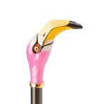 Flamingo Shoehorn // Black + Fuchsia