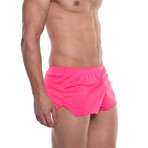 American Jock // Ultra Running Short // Pink (M)