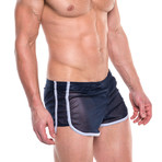 American Jock // Elite Sport Track Short // Navy (L)