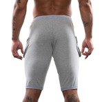 L.A. Wash Yoga Short // Heather Grey (L)