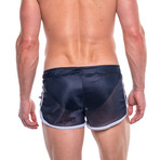 American Jock // Elite Sport Track Short // Navy (M)