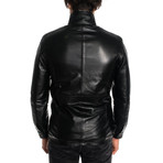 Cassidy Leather Jacket // Black (XS)