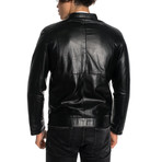 Harry Leather Jacket // Black (M)