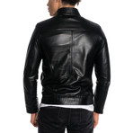 Dominic Leather Jacket // Black (S)