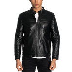 Harden Leather Jacket // Black (L)