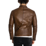 Dante Leather Jacket // Antique (L)