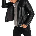 Harden Leather Jacket // Black (L)
