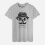 Gentlemen Never Die T-Shirt // Gray (S)