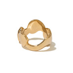 18k Yellow Gold + Diamond Virgo Ring // Ring Size: 5.5 // Store Display