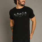 Peace T-Shirt // Black (Small)