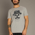 Gentlemen Never Die T-Shirt // Gray (S)