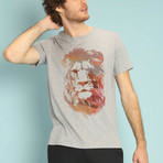 Desert Lion T-Shirt // Gray (S)