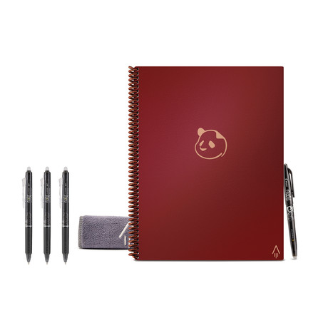 Rocketbook Panda Planner // Planner + Pen Bundle // Scarlet Sky