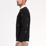 Jaden Knit Sweater // Black (X-Large)
