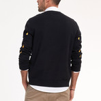Jaden Knit Sweater // Black (Medium)