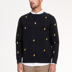 Jaden Knit Sweater // Black (Medium)