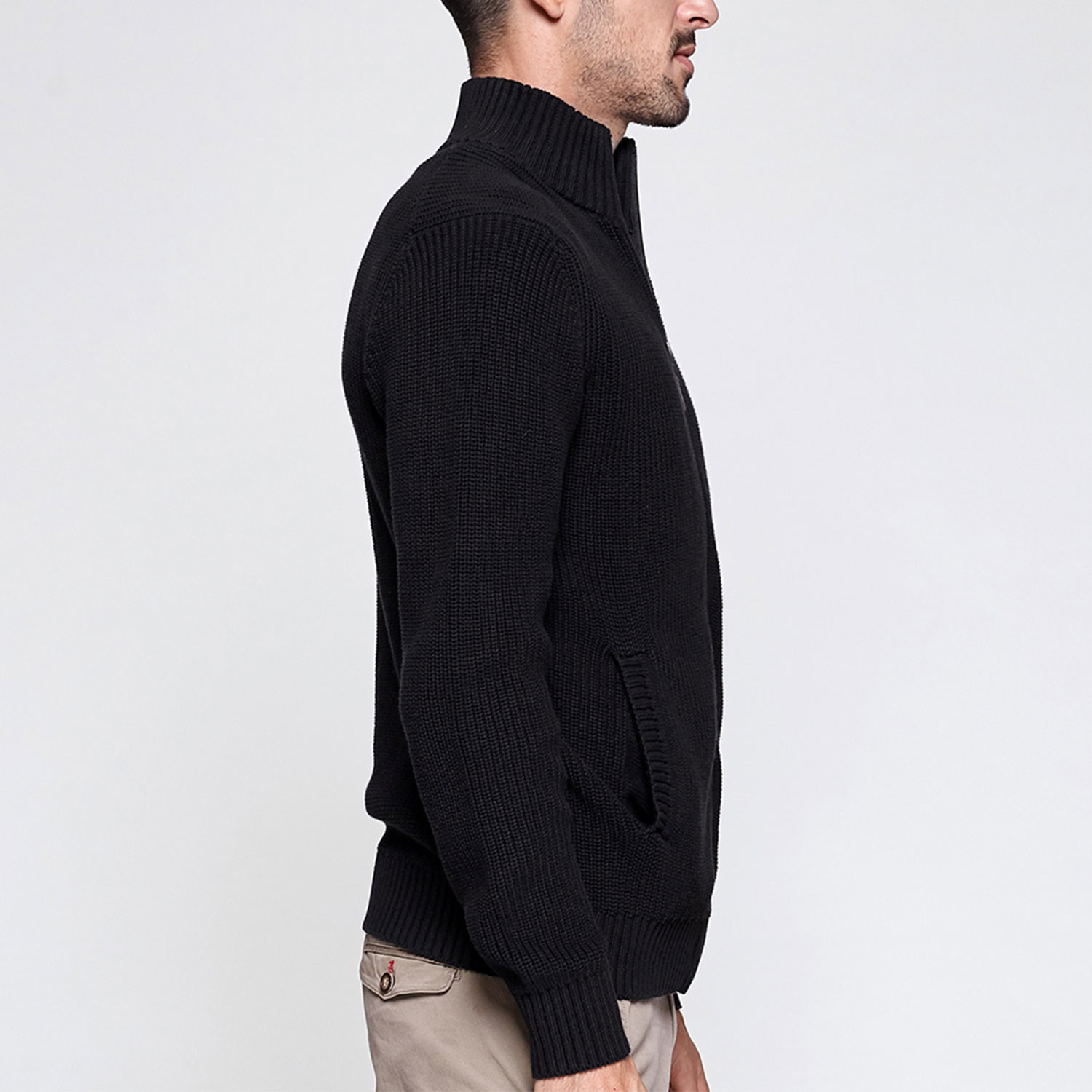 Owen Knit Sweater // Black (X-Large) - KHeart - Touch of Modern