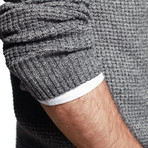 Adam Knit Sweater // Gray (Medium)