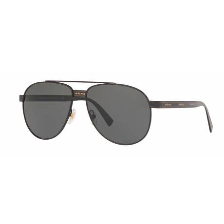 Versace // Men's GV2209-100987 Aviator Sunglasses // Black