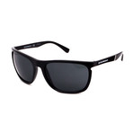 Emporio Armani // Men's EA4107-50178759 Sunglasses // Black + Gray