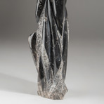 Genuine Polished Orthoceras Fossil Statue // V1